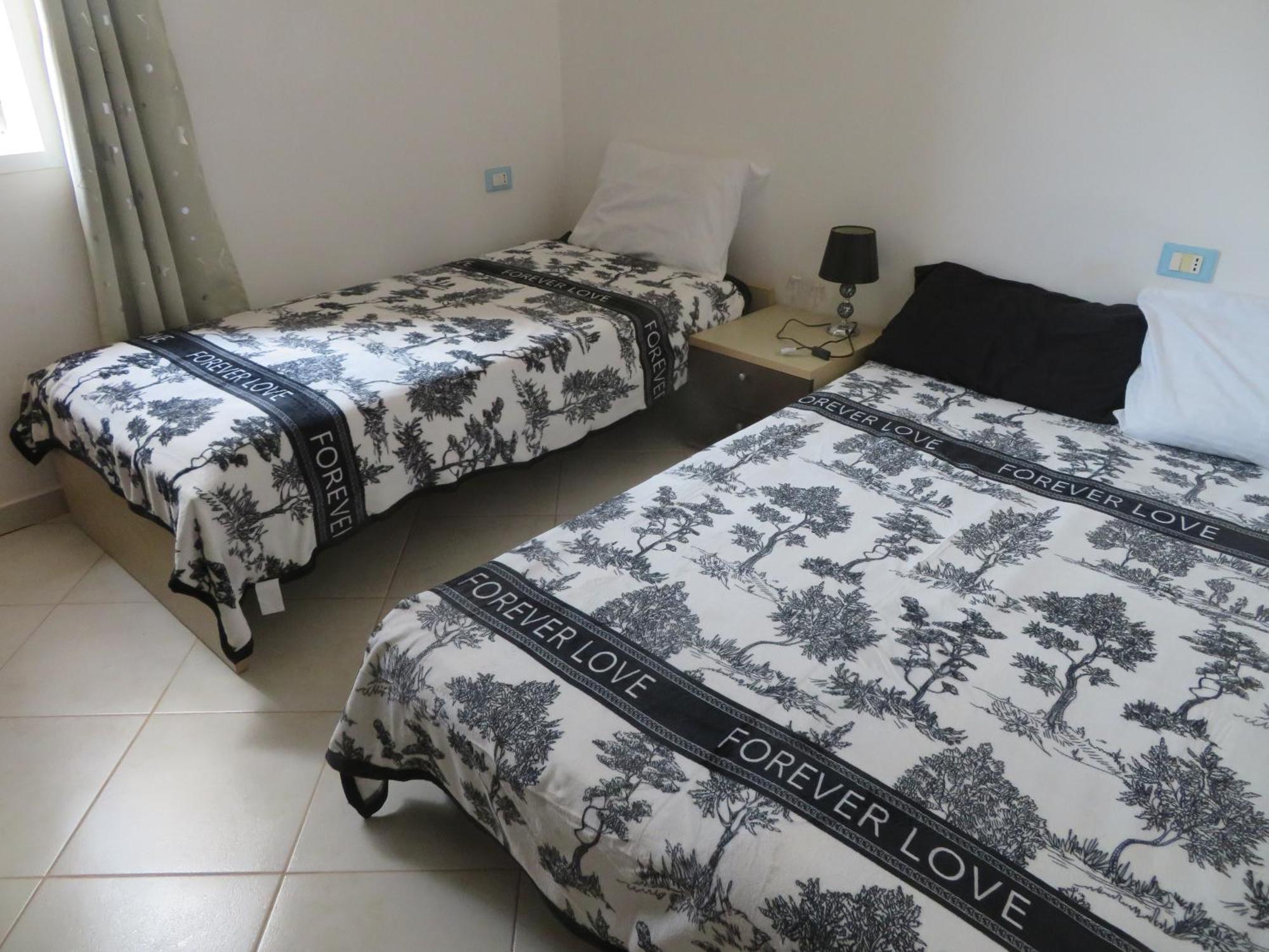 Adult Only Beachfront 2 Bedroom Apartment Santa Maria Airport Pick Up, Aircon, Unlimited Wifi Ideal For Remote Working And Long Stay 外观 照片